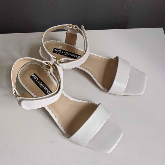 Karl Lagerfeld Square toe sandal - Picture 6 of 7